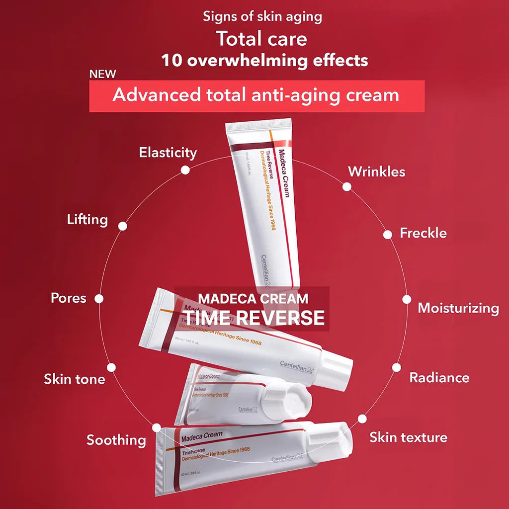 Восстанавливающий крем Centellian24 Madeca Cream Time Reverse Season
