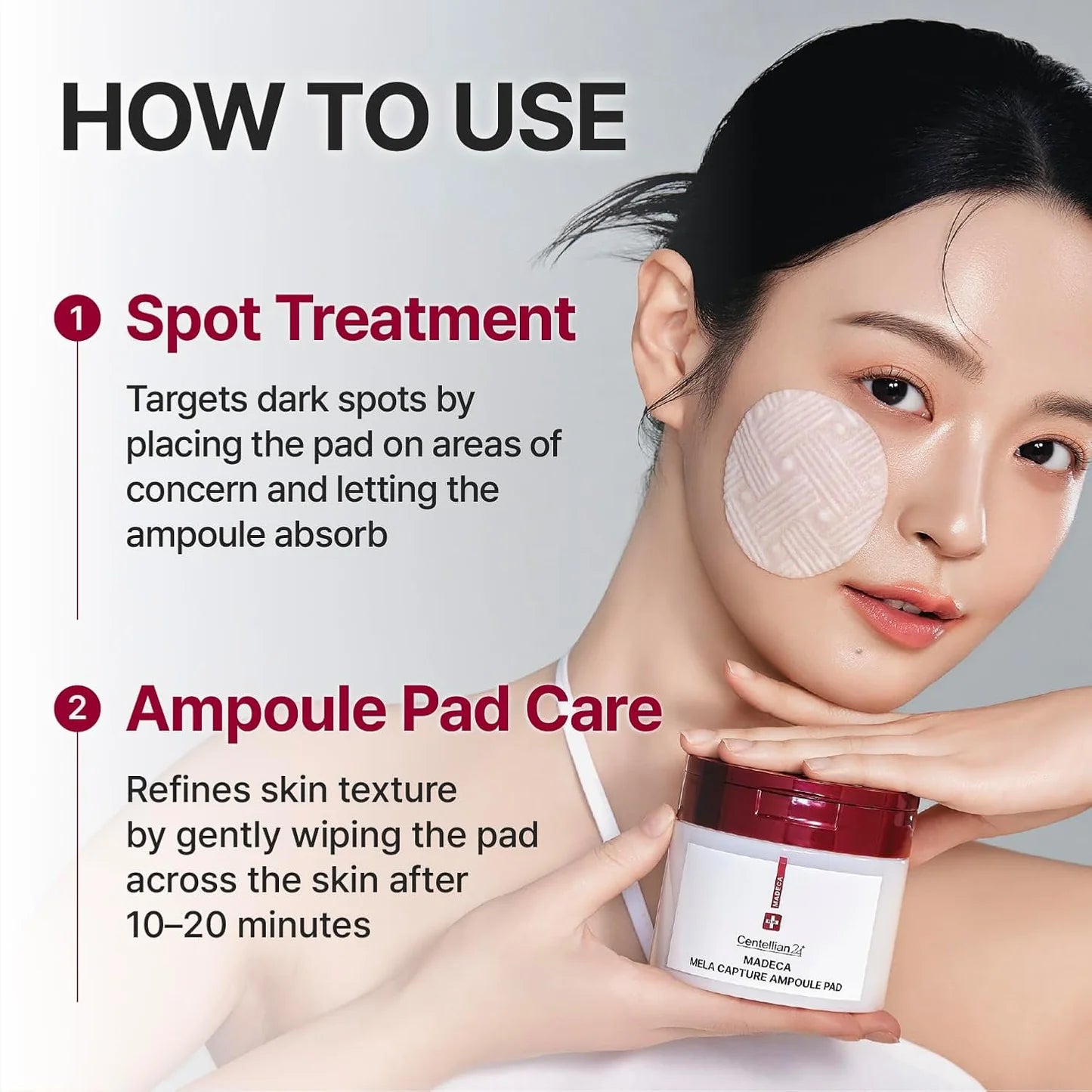 Centellian24 Madeca Mela Capture Ampoule Pad