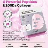 Гидрогелевая лифтинг-маска с пептидами Cosrx The Peptide Collagen Lifting Glow Hydrogel Mask