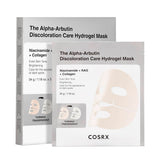 Осветляющая гидрогелевая маска Cosrx The Alpha-Arbutin Discoloration Care Hydrogel Mask
