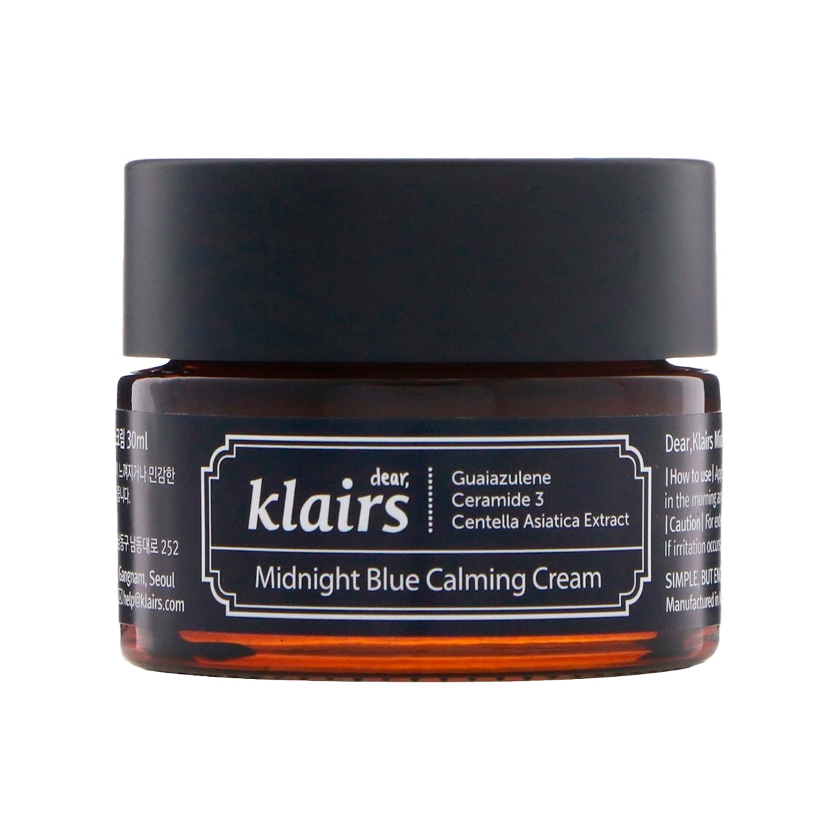 Dear, Klairs Midnight Blue Calming Cream