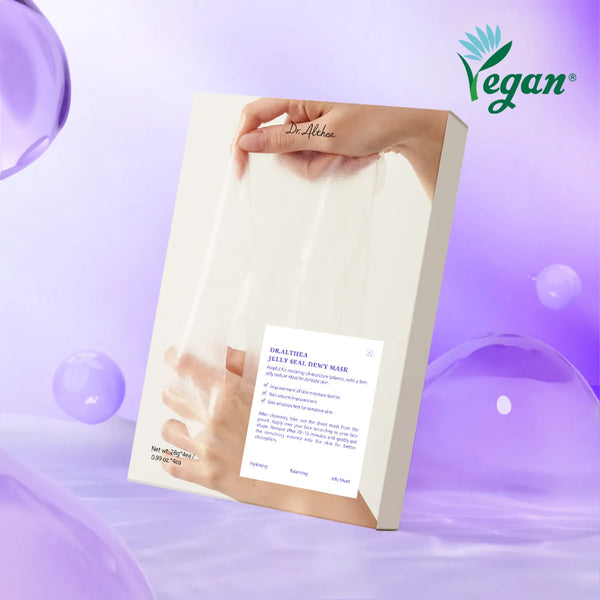 Nomierinoša auduma maska ar PDRN Dr.Althea Jelly Seal dewy Mask