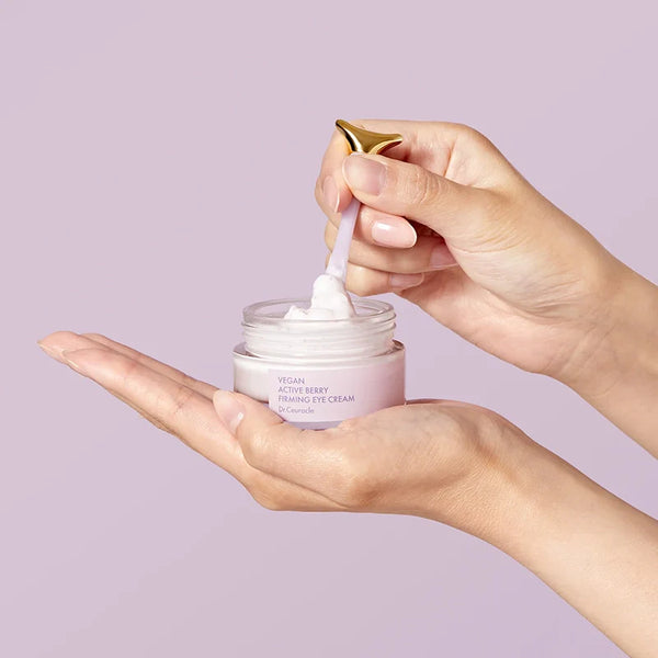 Vegānais liftinga krēms ādai ap acīm ar resveratrolu Dr.Ceuracle Vegan Active Berry Firming Eye Cream