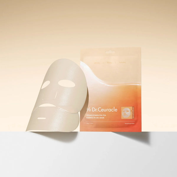 Увлажняющая гидрогелевая маска Dr.Ceuracle Vegan Kombucha Tea Essence In Gel Mask