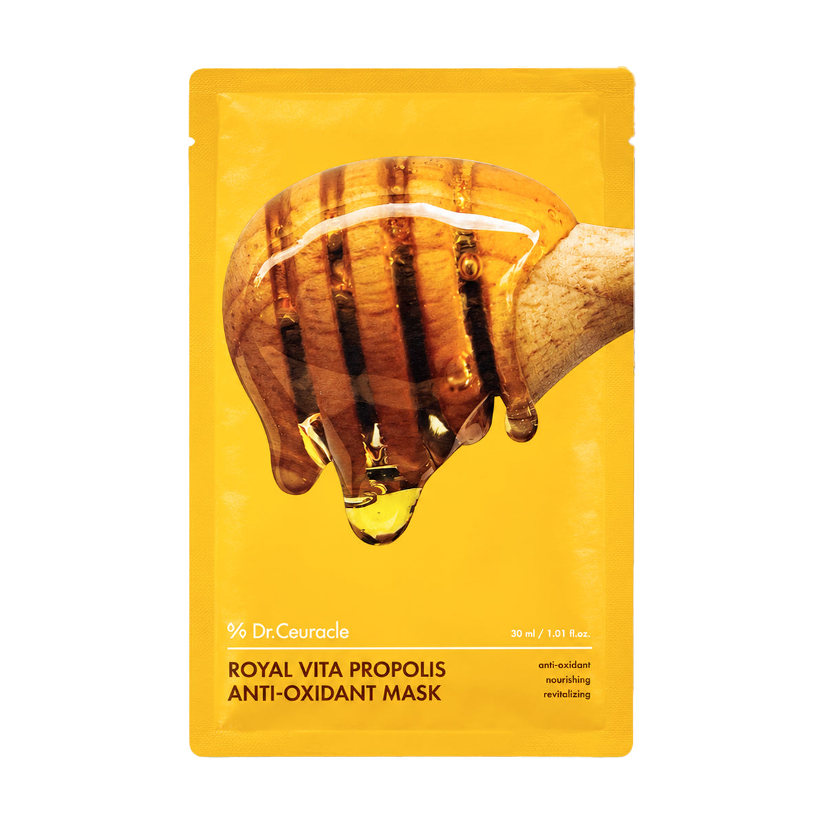 Питательная тканевая маска с прополисом Dr.Ceuracle Vita Propolis Antioxidant Mask
