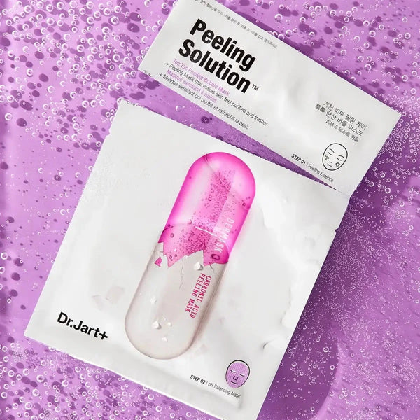 Divpakāpju auduma maska - pīlings Dr.Jart+ Dermask Ultra Jet Peeling Solution