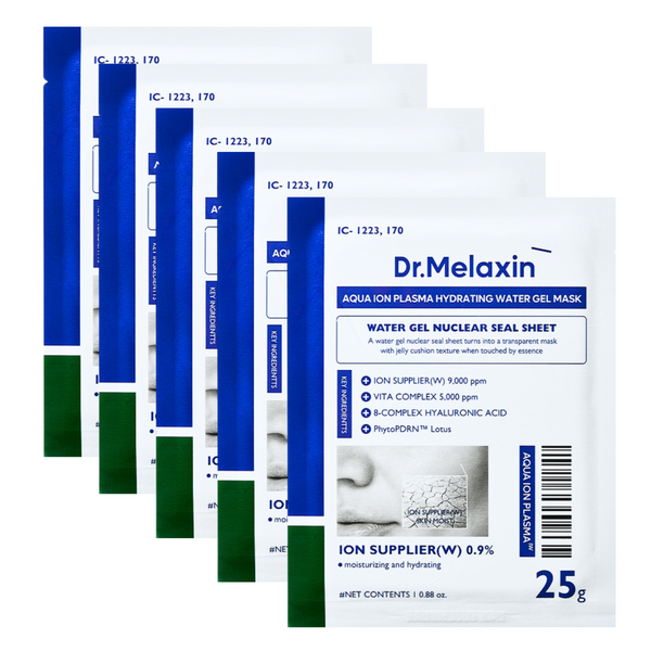 Интенсивно увлажняющая маска Dr.Melaxin Aqua Ion Plasma Water Gel Mask