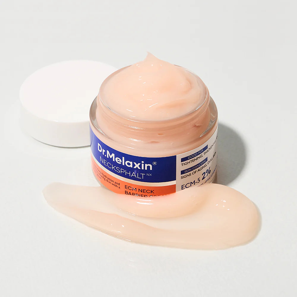Nostiprinošs un barojošs krēms kakla ādai Dr.Melaxin Necksphalt ECM Neck Barrier Cream