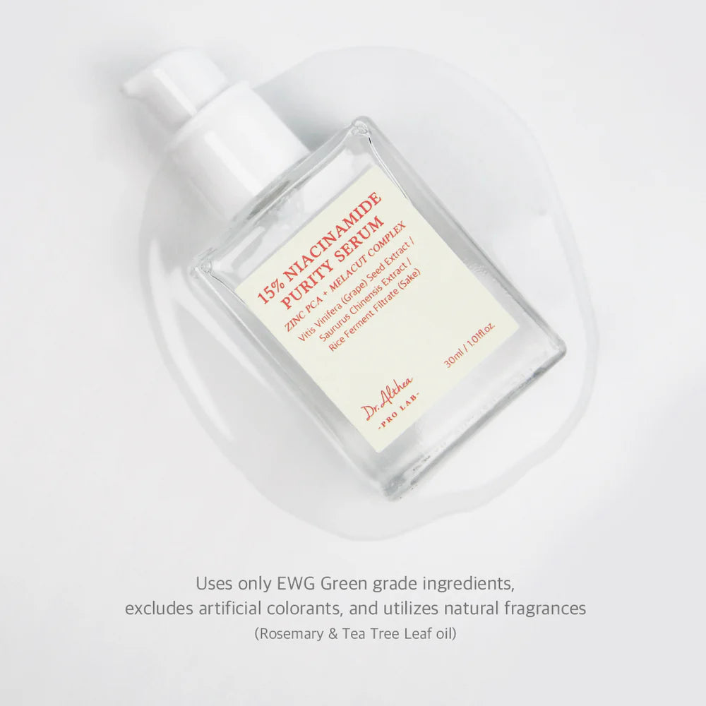 Balinošs serums ar niacinamīdu un cinku Dr. Althea Niacinamide Purity Serum