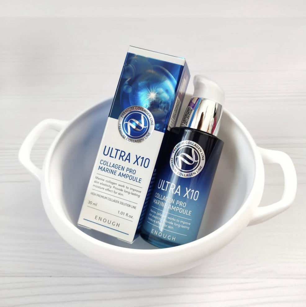 Увлажняющая ампула Enough Ultra X10 Collagen Pro Marine Ampoule