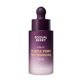 Сыворотка для сужения пор и восстановления баланса кожи EQQUALBERRY Purple PDRN Pore Minimizing Serum