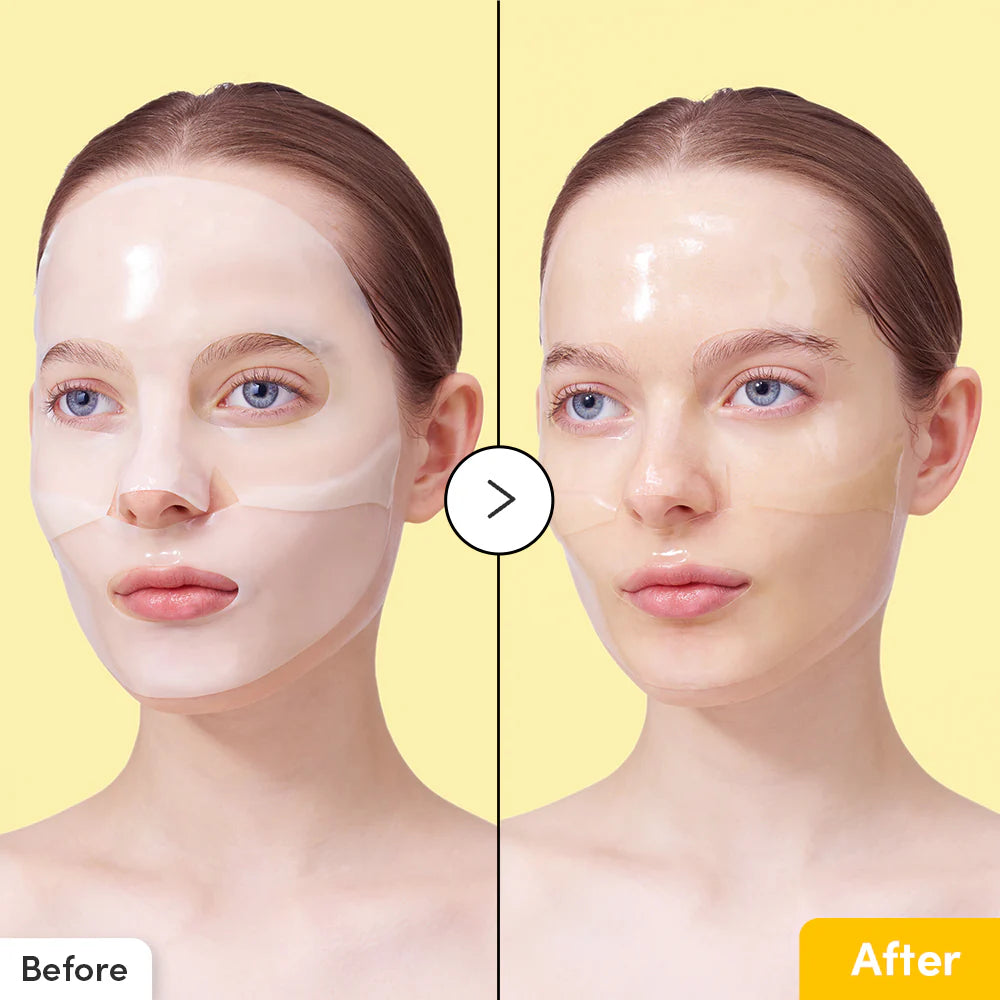 Коллагеновая гидрогелевая маска для сияющей кожи EQQUALBERRY Collagen Glow Up Hydrogel Mask