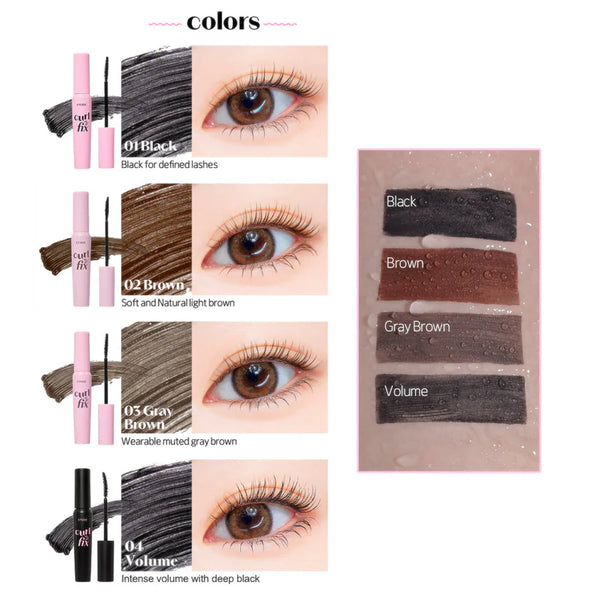 Skropstu tuša Etude House Curl Fix Mascara