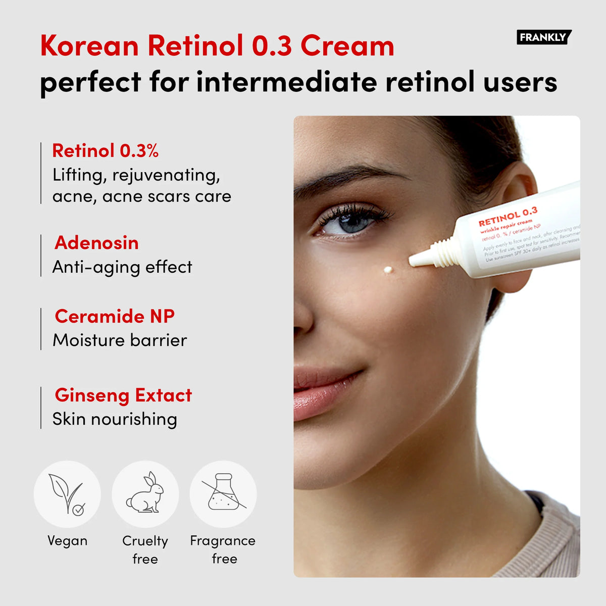 FRANKLY Retinol 0.3% cream