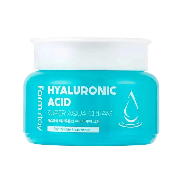 Mitrinošs krēms uz hialuronskābes bāzes FarmStay Hyaluronic Acid Super Aqua Cream