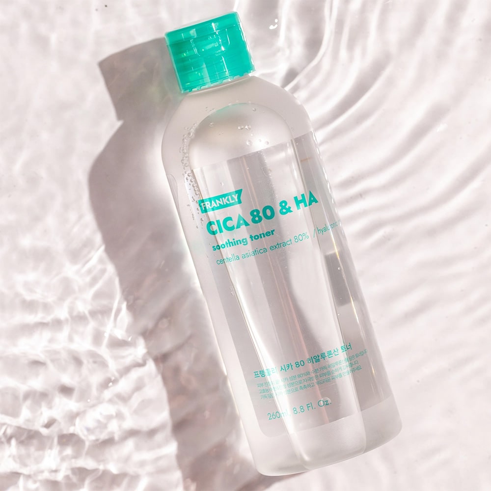 Успокаивающий тонер Frankly CICA 80 & Hyaluronic Acid Toner