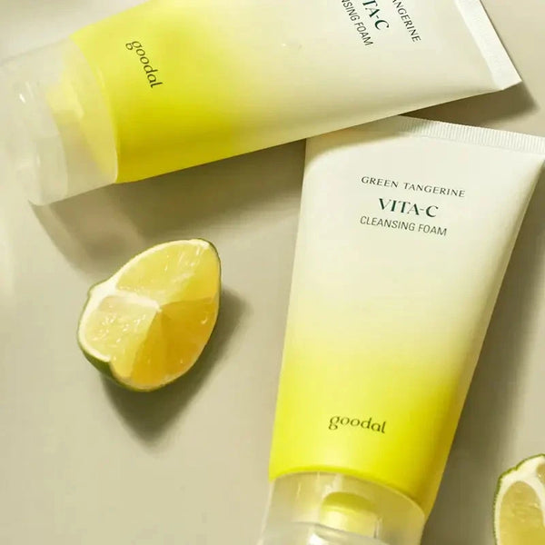 Attīrošas putas ar vitamīniem GOODAL Green Tangerine Vita C Cleansing Foam