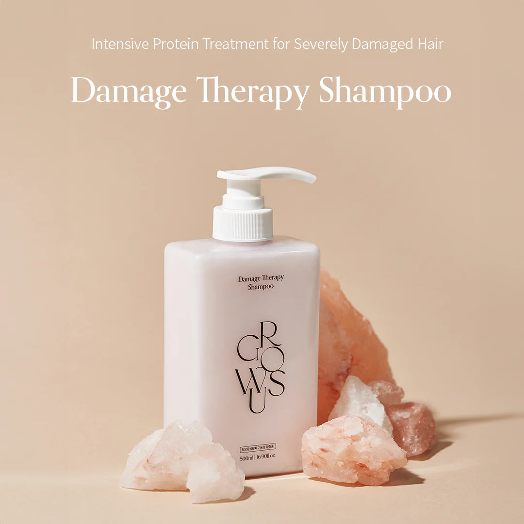 Atjaunojošs šampūns ar jūras kolagēnu Growus Damage Therapy Shampoo EX