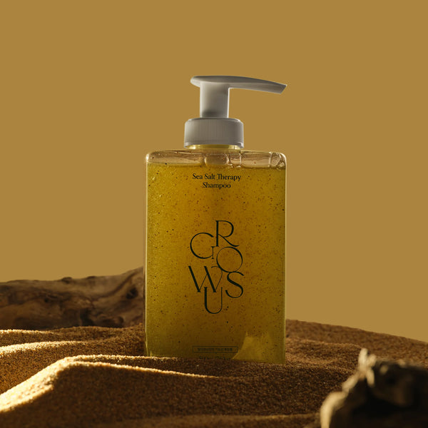 Очищающий скраб-шампунь Growus Sea Salt Therapy Shampoo