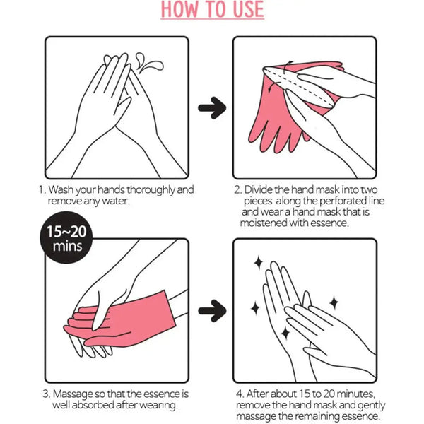 Roku maska HOLIKA HOLIKA Baby Silky Hand Mask Sheet