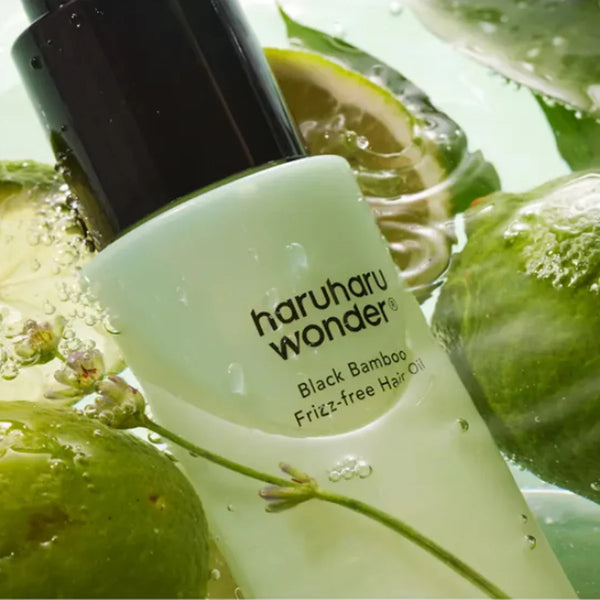 Haruharu Wonder Black Bamboo Frizz-Free Hair Oil
