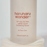 Serums-pīlings ar Āzijas centellu Haruharu Wonder Centella 3% PHA Gentle Liquid Exfoliating Serum