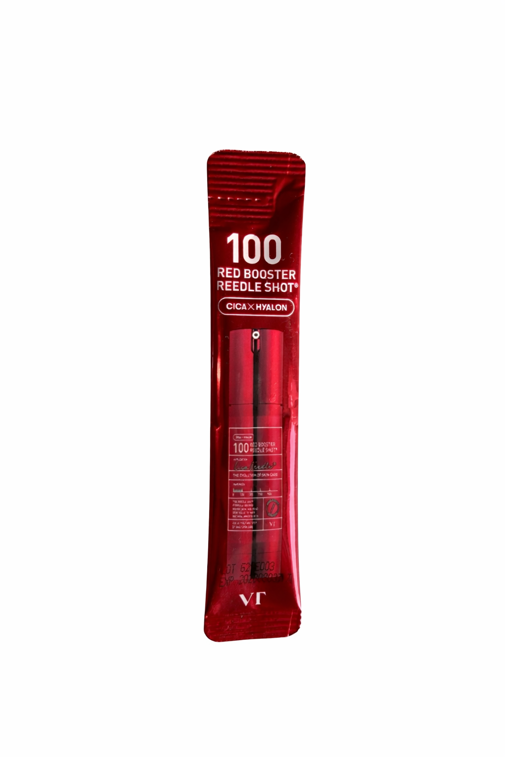 Pinguldav seerum Cica Reedle™ ja Dragon Bloodiga VT Cosmetics Red Booster Reedle Shot 100