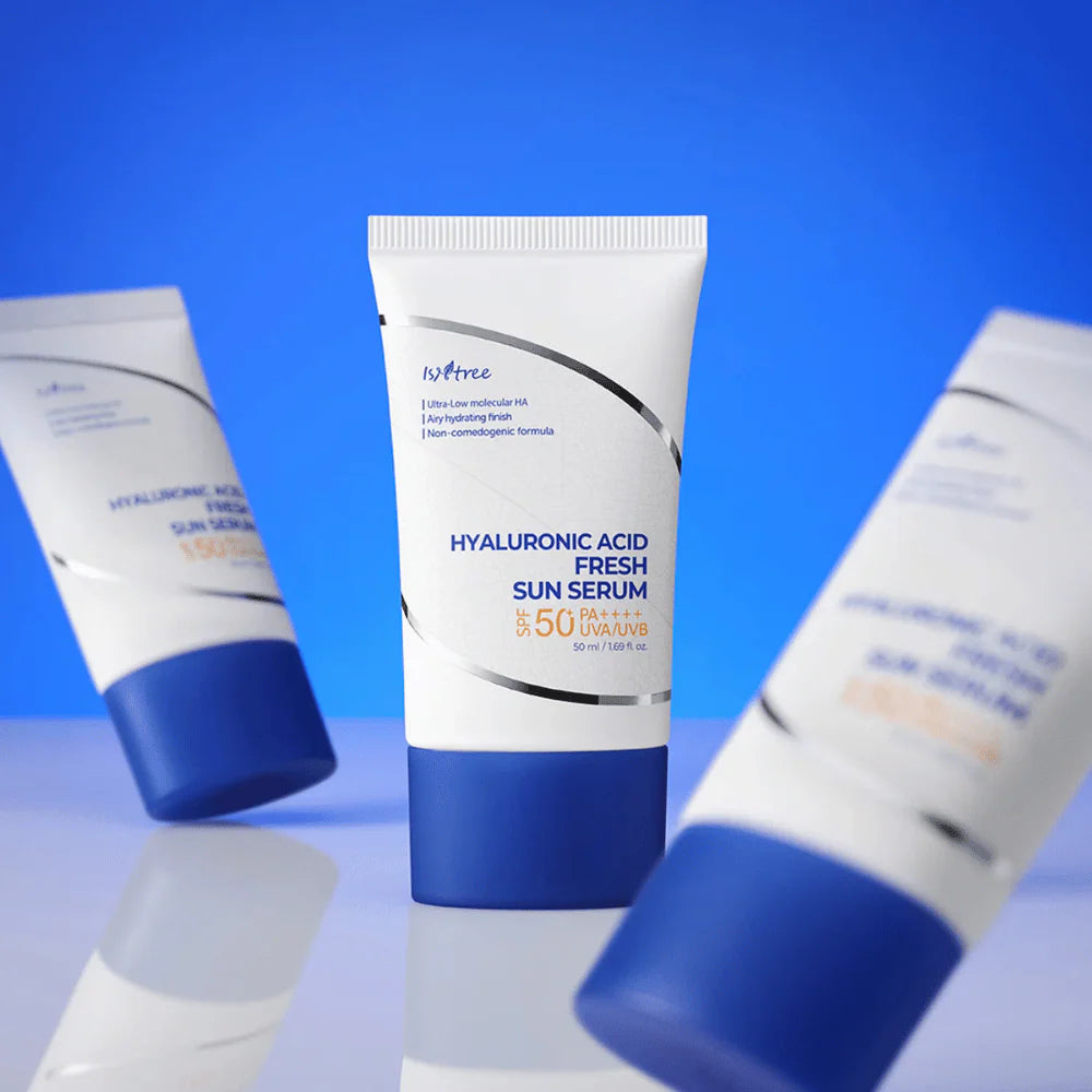 Увлажняющая солнцезащитная сывороткаIsntree Hyaluronic Acid Fresh Sun Serum SPF50+ PA++++