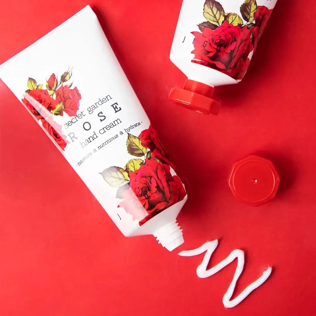 Mitrinošs roku krēms Jigott Secret Garden Rose Hand Cream