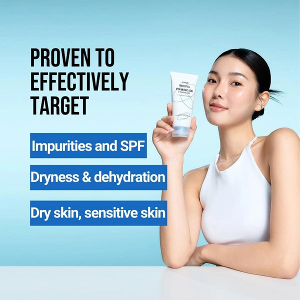 Нежная увлажняющая пенка для умывания Jumiso Waterfull Hyaluronic Acid Cleansing Foam