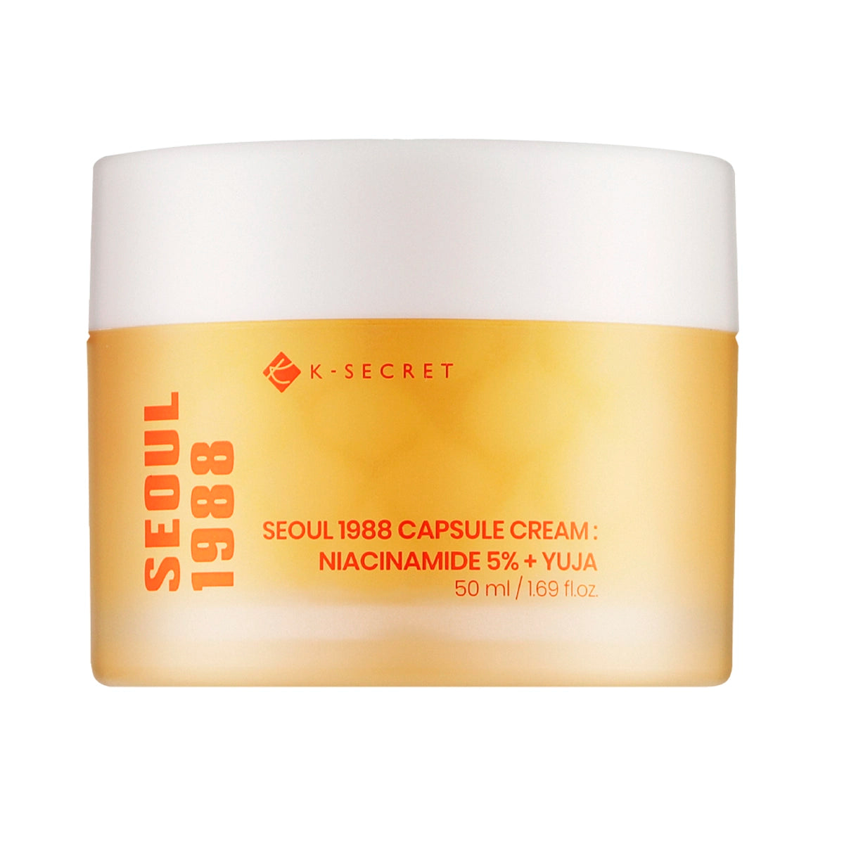 Крем с капсулами K-SECRET Seoul 1988 Capsule Cream: Niacinamide 5% + Yuja
