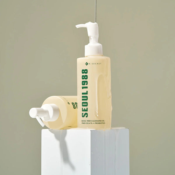 Hidrofīlā eļļa sejai K-SECRET Seoul 1988 Cleansing Oil : Pine Cica 1% + Probiotics