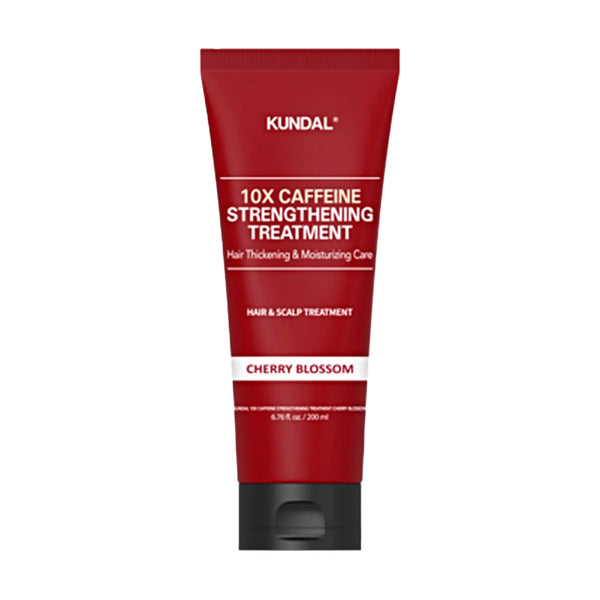 Укрепляющий уход против ломкости Kundal 10X Caffeine Strengthening Treatment Cherry Blossom