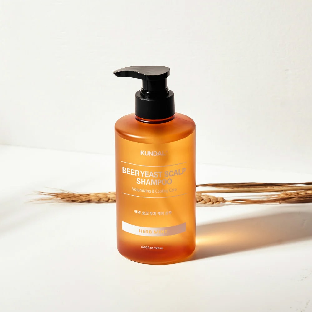 Kundal Beer Yeast Scalp Shampoo Herb Mint