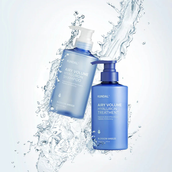Niisutav šampoon Kundal Airy Volume Hyaluron Shampoo Blossom Breeze