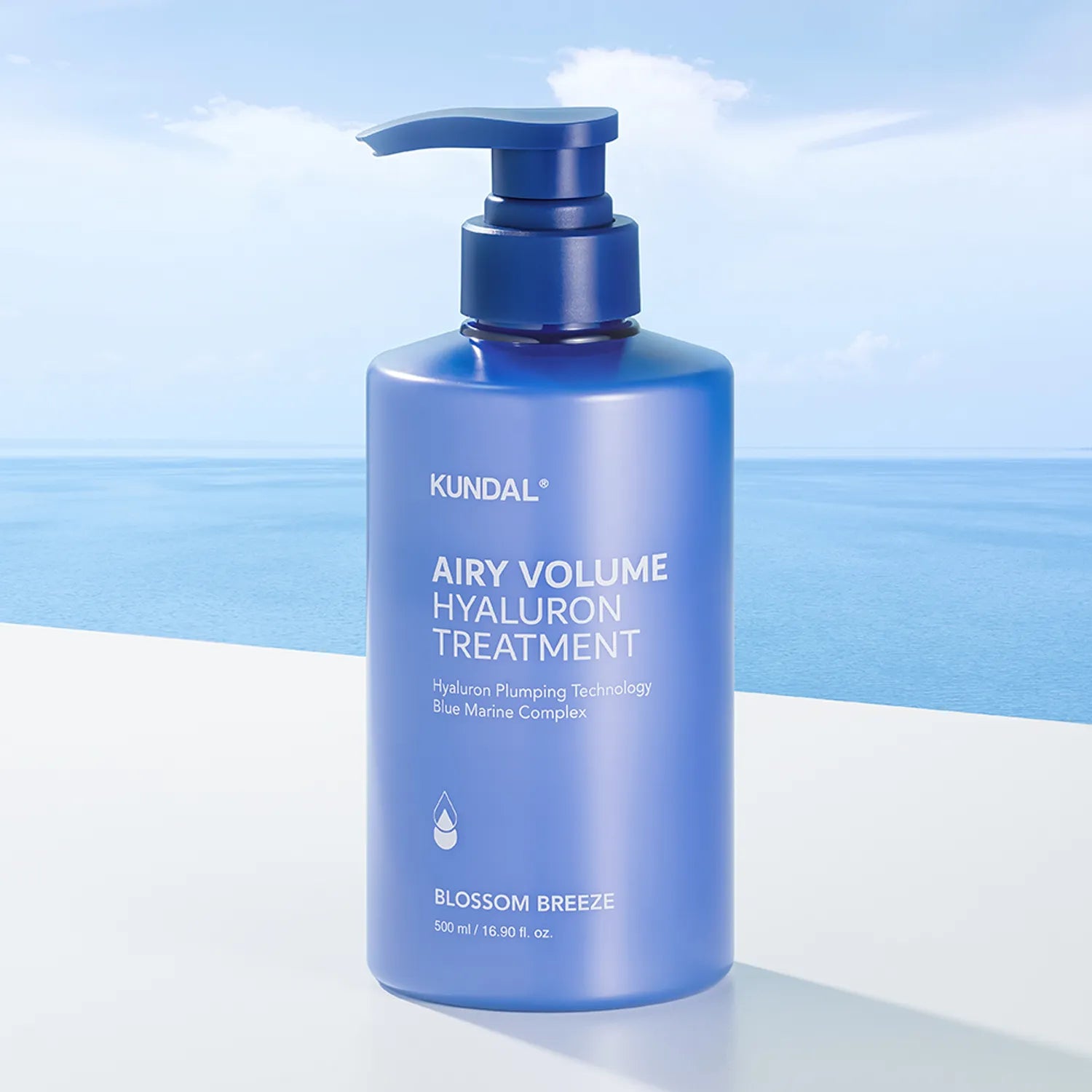 Питательный уход для волос Kundal Airy Volume Hyaluron Treatment Blossom Breeze