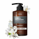 Питательный балансирующий шампунь Kundal Honey & Macadamia Shampoo Amber Vanilla