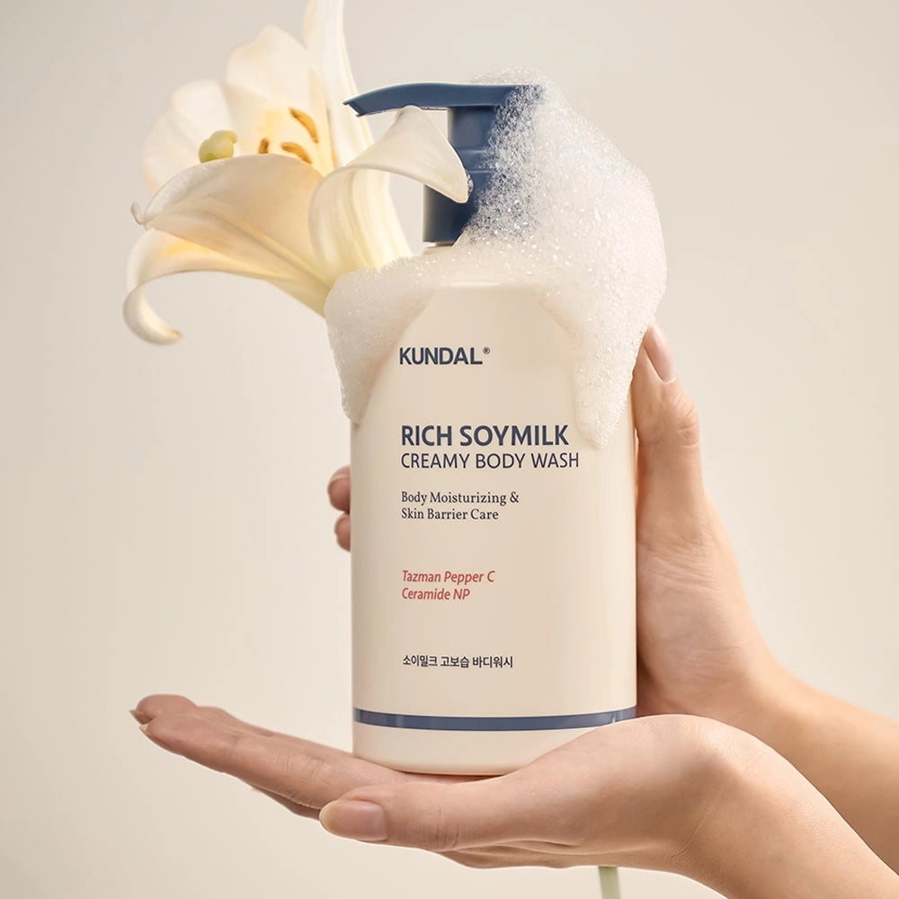 Кремовый гель для душа Kundal Rich Soymilk Body Wash Mellow Vanilla