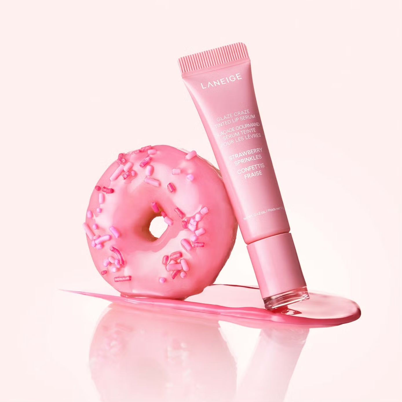 Оттеночный серум для губ Laneige Glaze Craze Tinted Lip Serum Strawberry Sprinkles