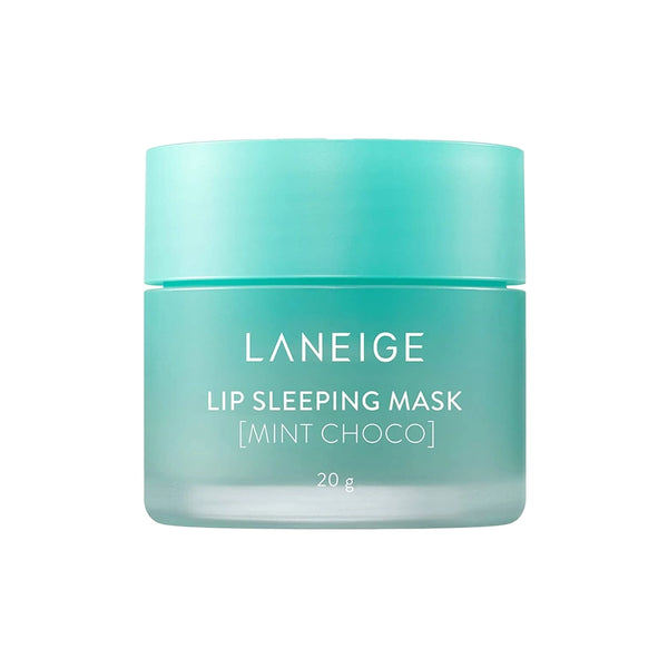 Intensīvi atjaunojoša maska lūpām ar piparmētru un šokolādes aromātu LANEIGE Lip Sleeping Mask Choco Mint