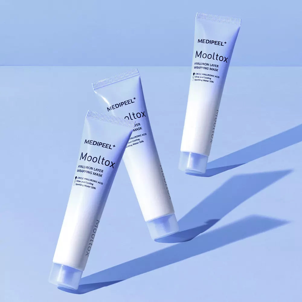 Atvēsinoša maska-plēve ar liftinga efektu MEDI-PEEL Mooltox Hyaluron Layer Wrapping Mask