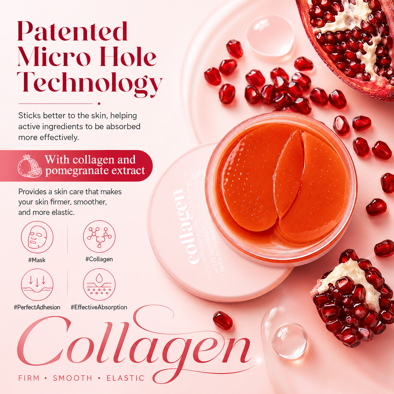 Missha Airy Fit Collagen Lifting Face & Eye Patch