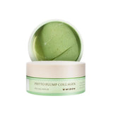 Spilventiņi ādai ap acīm ar fitokolagēnu MIZON Phyto Plump Collagen Eye Gel Patch