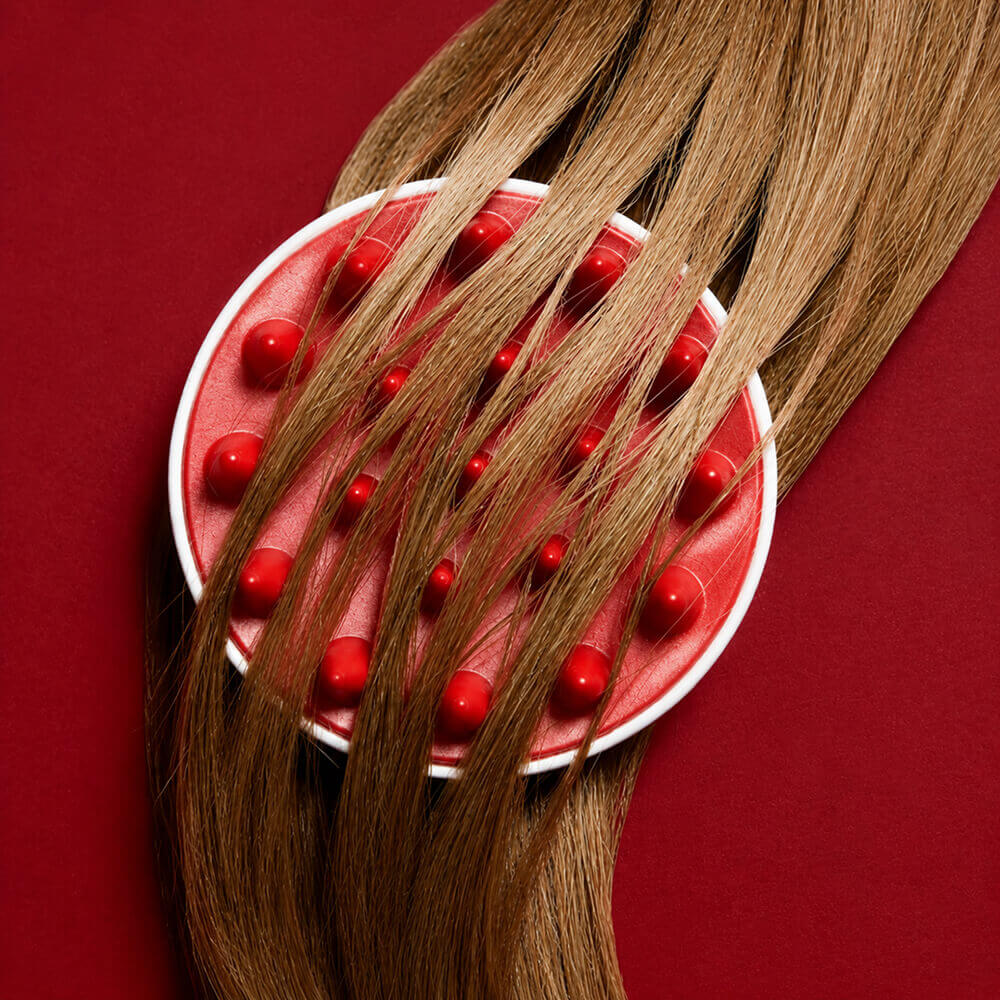 Силиконовая массажная щётка MOEV Scalp Brush