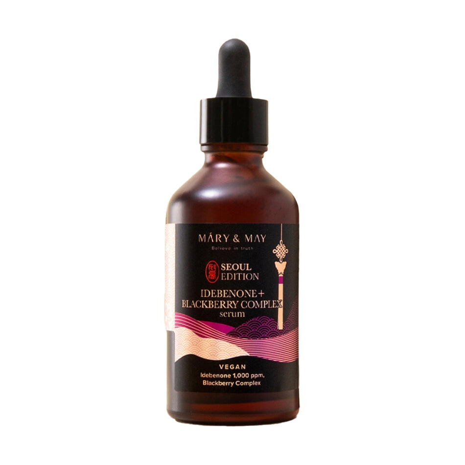 Antioksidantu serums ar ogu kompleksu Mary&May Idebenone + Blackberry Complex Serum