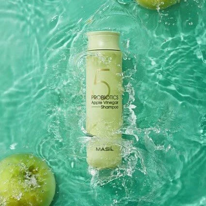 Pretblaugznu šampūns ar ābolu etiķi Masil 5 Probiotics Apple Vinegar Shampoo