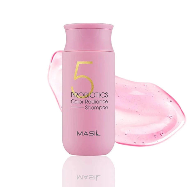 Šampūns ar probiotiķiem krāsas aizsardzībai Masil 5 Probiotics Color Radiance Shampoo