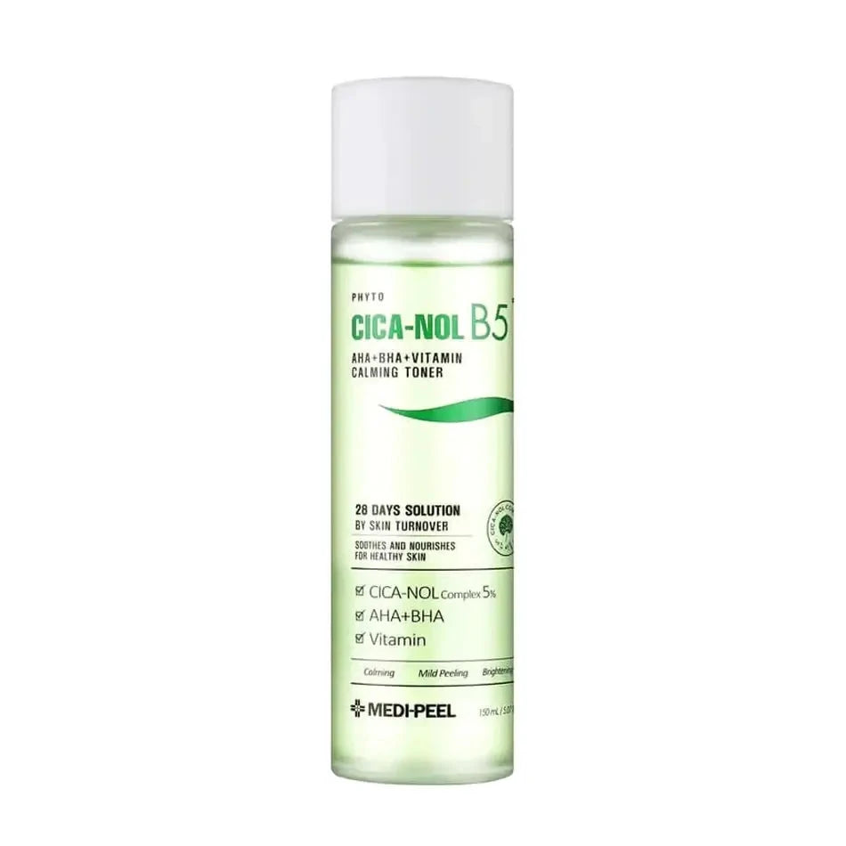 Atjaunojošs toniks iekaisuma novēršanai Medi-Peel Phyto Cica-Nol B5 AHA BHA Vitamin Calming Toner