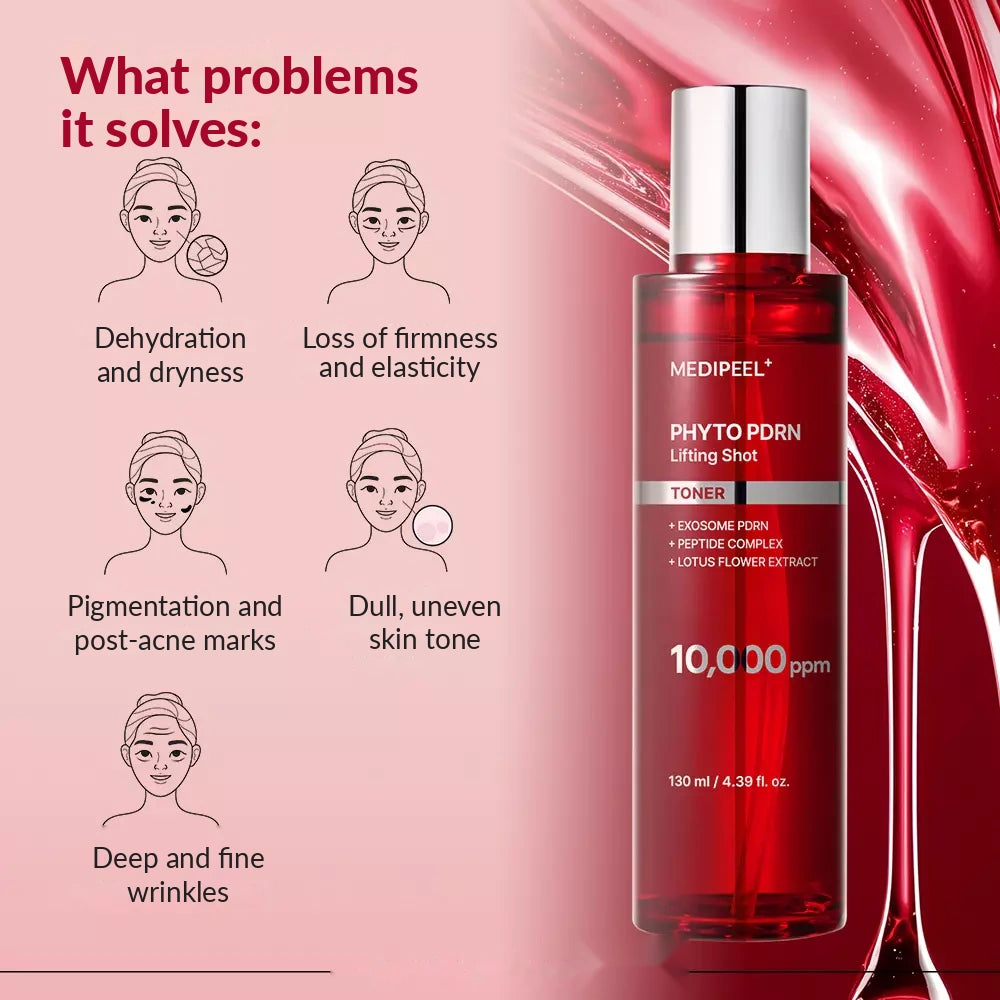 Пептидный лифтинг-тонер с ПДРН Medi-Peel Phyto Ex Pdrn Lifting Shot Toner