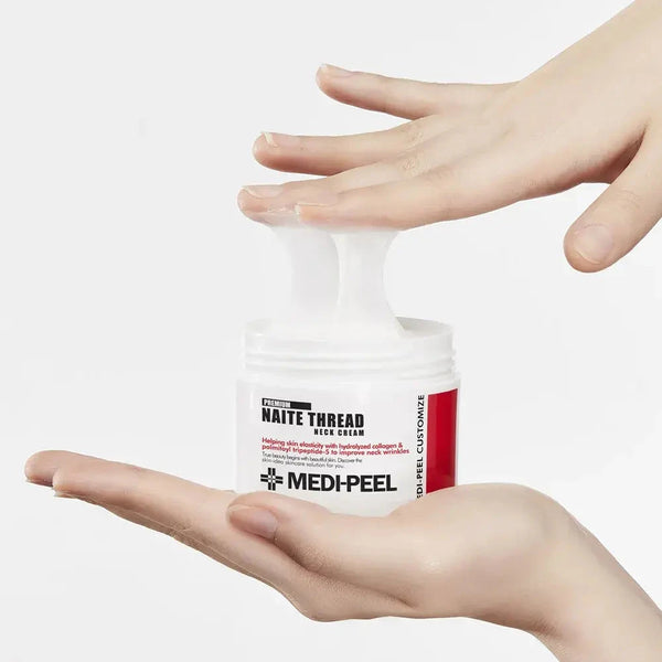 Liftinga krēms kakla ādai ar peptīdiem un kolagēnu Medi-Peel Premium Collagen Naite Thread Neck Cream 2.0